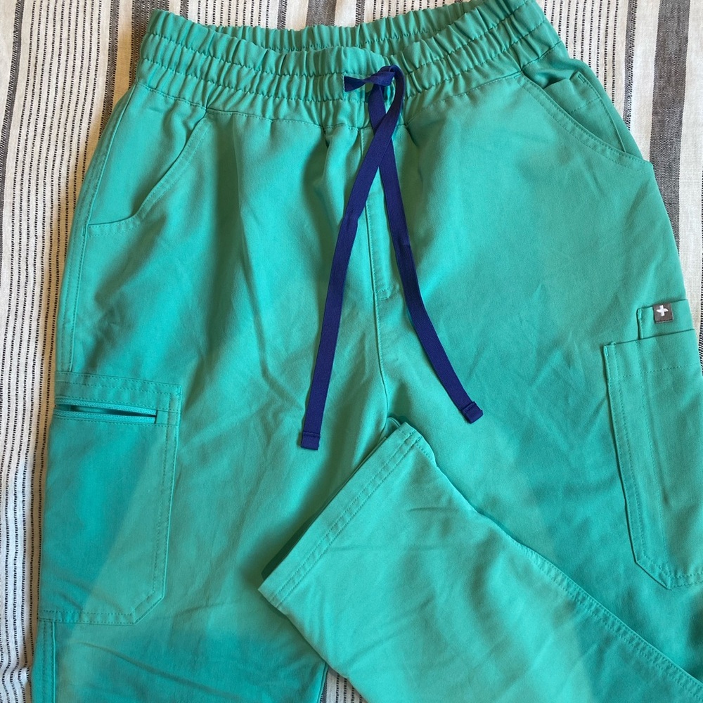 3 pairs of Figs - good condition, just upgraded to different style.
